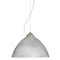 Besa Lighting Tessa Cord Pendant, Marble, Satin Nickel Finish, 1x9W LED 1KX-420152-LED-SN - alternate 1